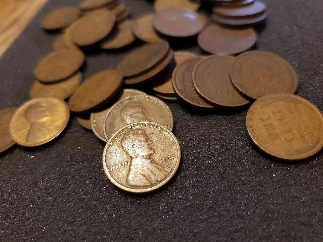 1920-P Lincoln Wheat Cent | TWENTIES wheat cent | ONE coin