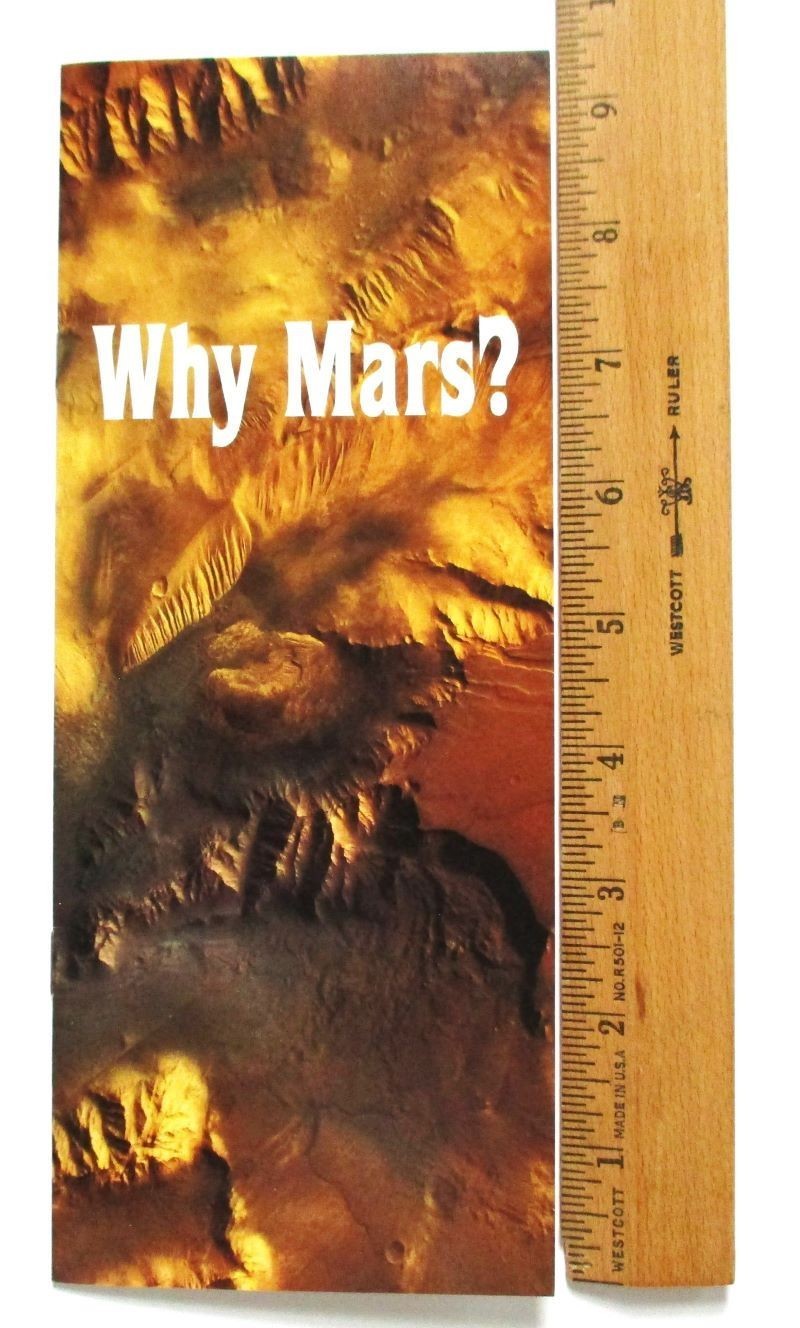 Mars Observer Mission & Why Mars? Booklets - NASA & Martin Marietta - 1992