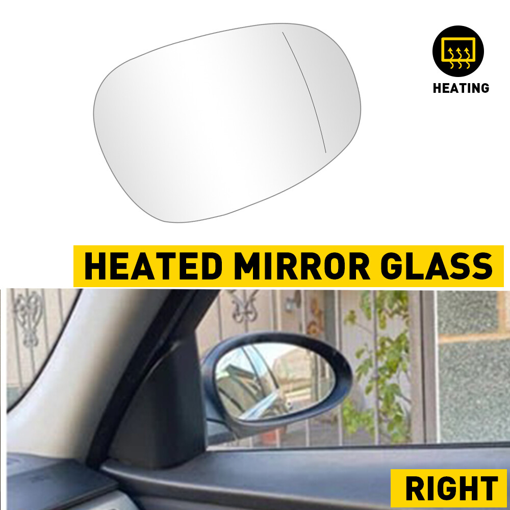 Right Side Mirror Glass Heated For BMW E81 E90 E91 E92 325i 328i 335i 2009-2013