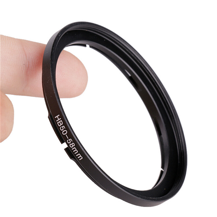 B50-58mm Filter Adapter Ring for Hasselblad B50 Bay Mount to 58mm For CPL UV ND