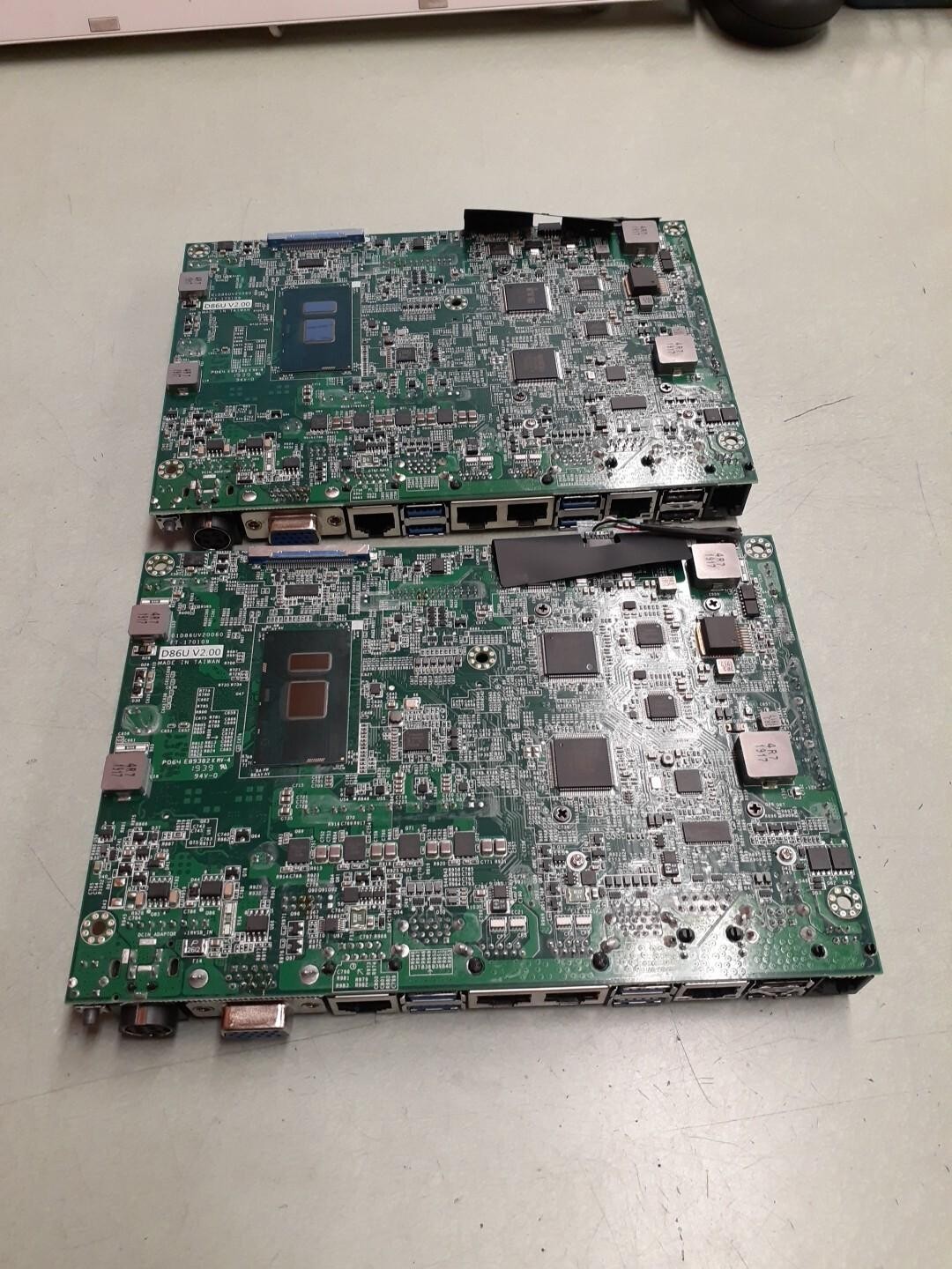 (2) EVO EVO-TP6D-P Main board for EVO TP6 POS Terminal