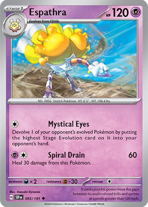 Espathra (095/191) [Scarlet & Violet: Surging Sparks]