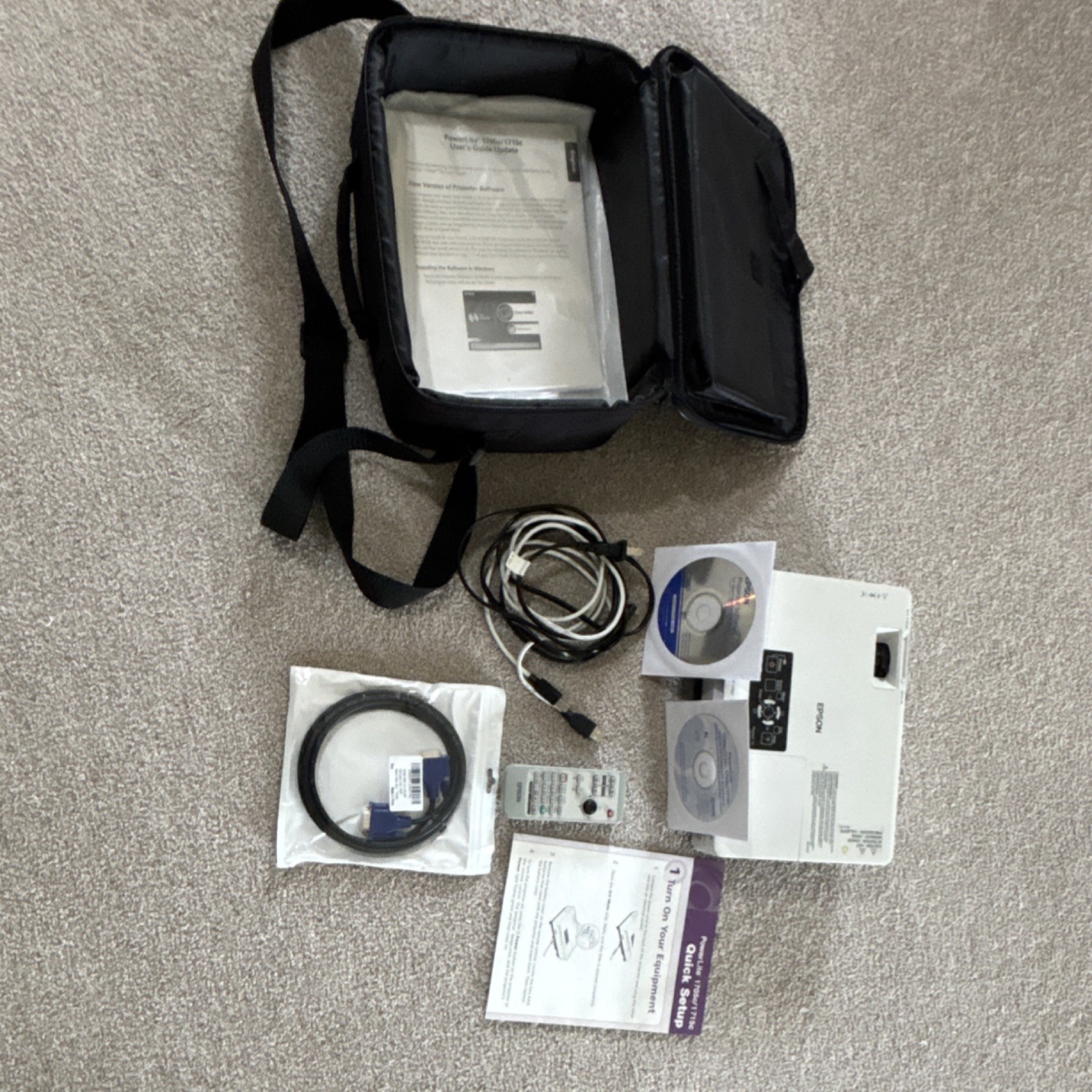 Epson PowerLite 1705c/1715c Driver & Utility Software CD Set