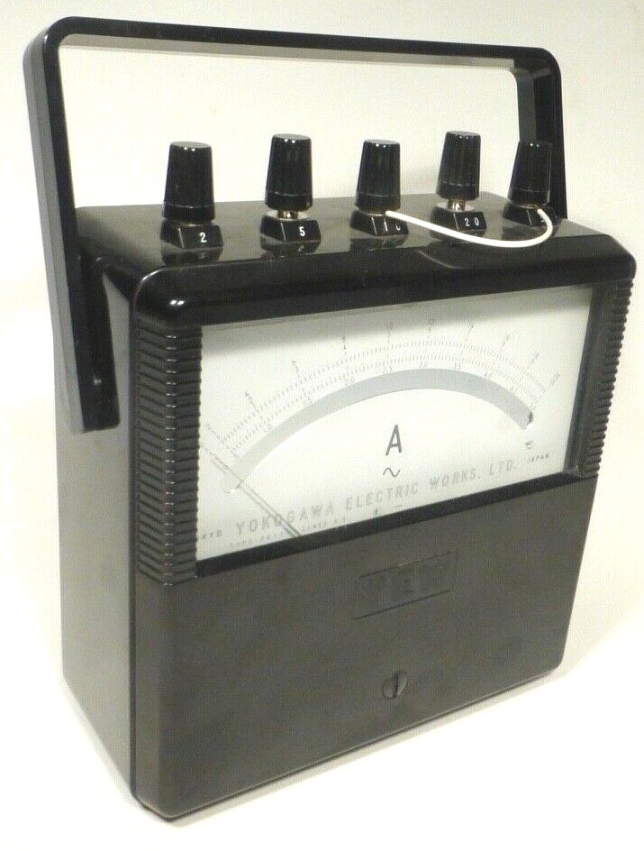 YEW YOKOGAWA MODEL 2013 CLASS .5 to 5.0 VOLT TEST METER - Tested & Working - #1