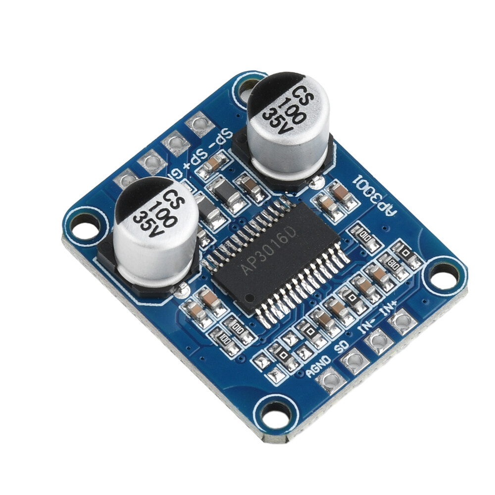 High Power Digital Amplifier Module DC 8V-24V Mono Class D Power Amplifier Board