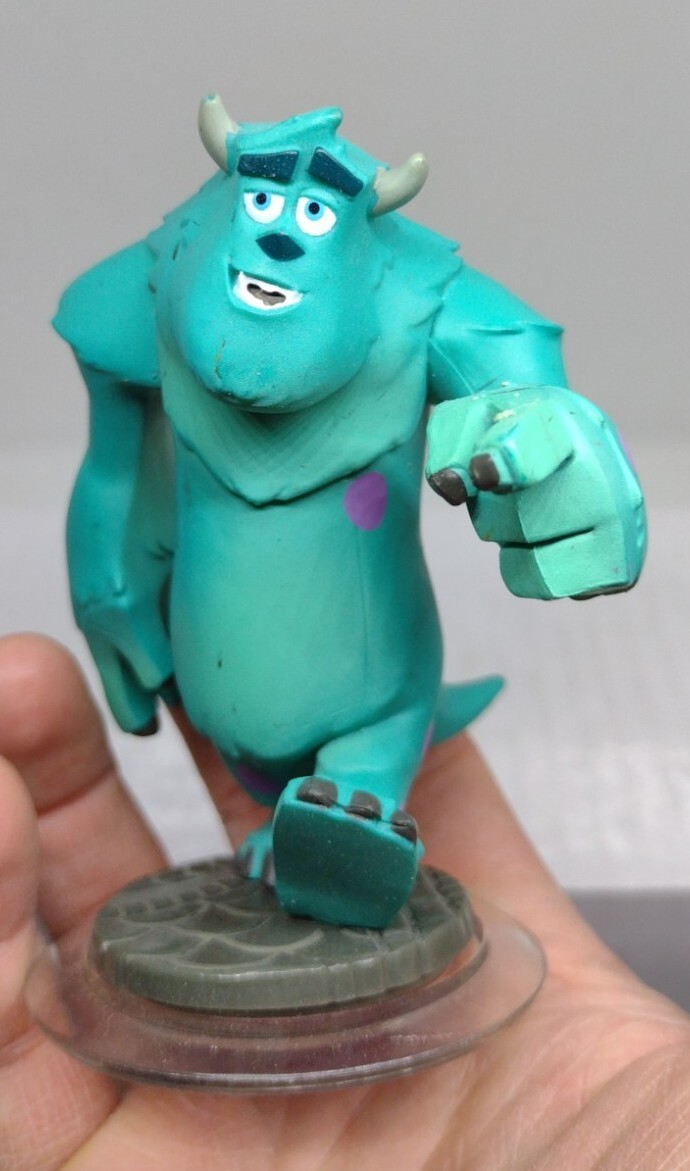 Disney Infinity 1.0 Monster's Sulley Figure used - FREE TRACKED SHIPPING