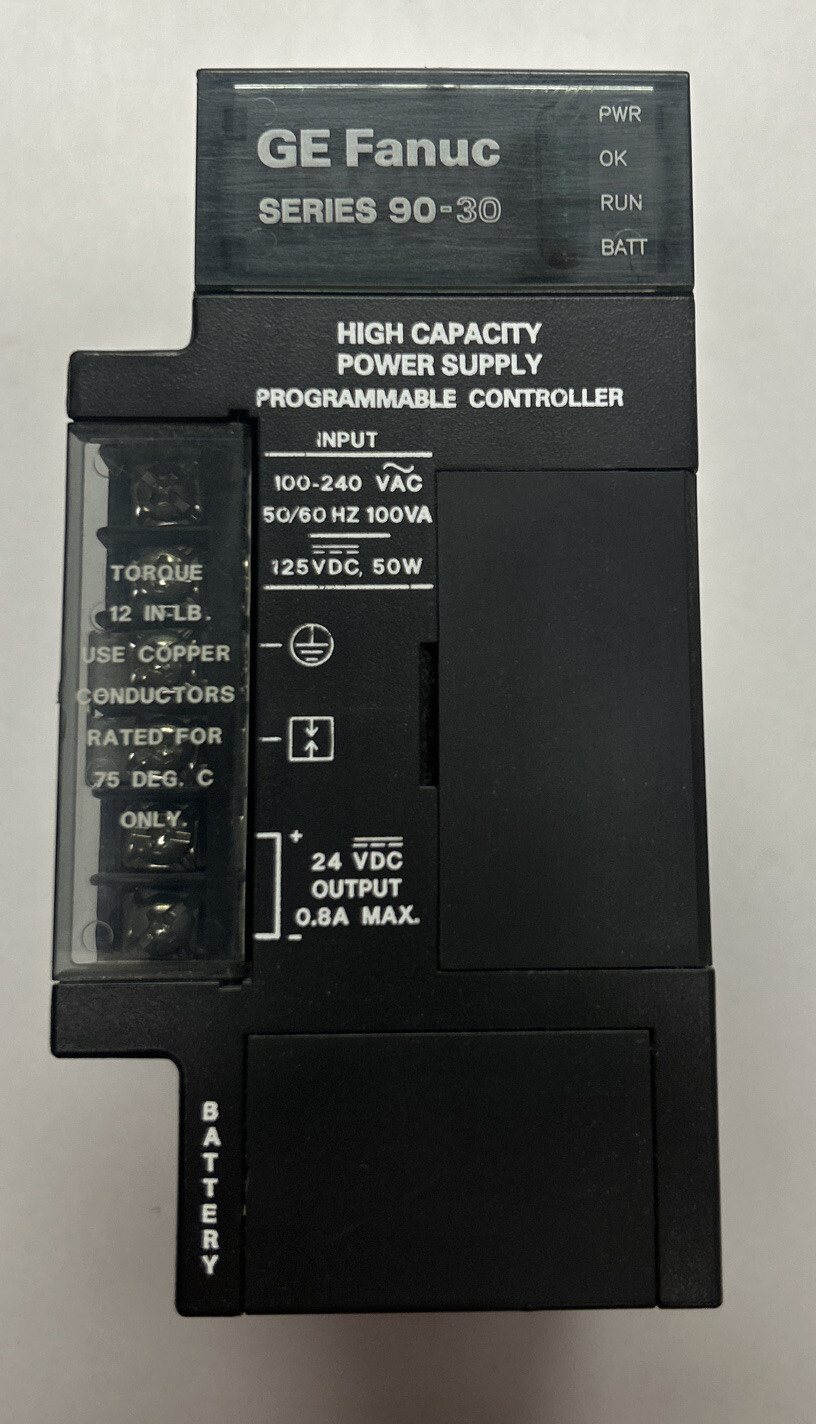 GE FANUC,IC693PWR330D,POWER SUPPLY