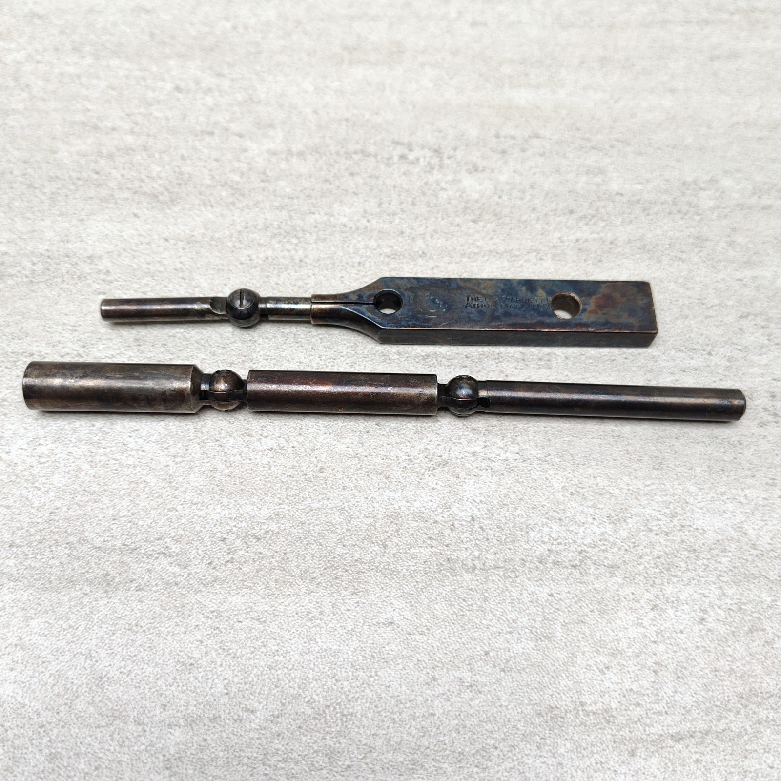 Starrett 711 Last Word Dial Test Indicator Set w/ Case