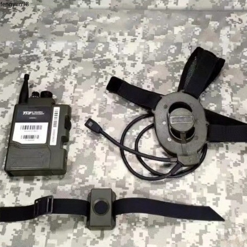 Walkie Talkie PRR-4855U(S) Individual Tactics Radio Buckle Cosplay Type CS Prop