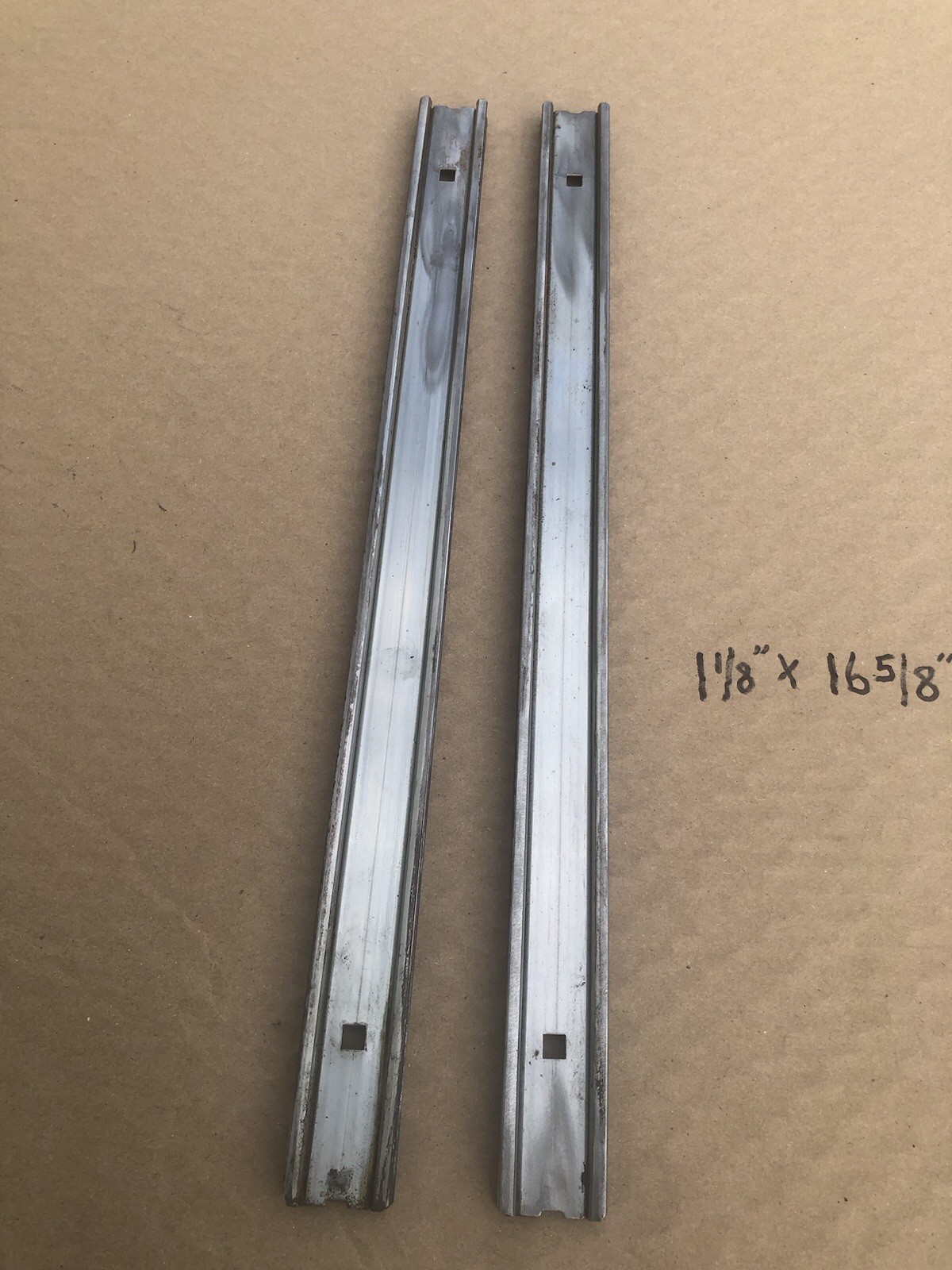 Vintage Mac/Matco  MB520, Friction Drawer Slide  SET , 16 5/8"L x 1 1/8" W,  OEM