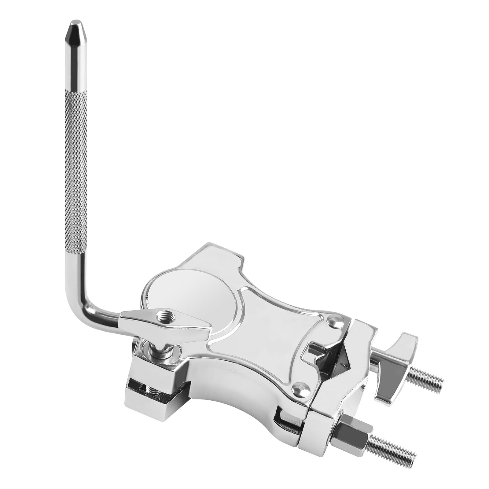 L-Rod Cowbells Cymbal Clamp, Zinc Alloy Tom Mounts for Drums Clamp, Percussio...