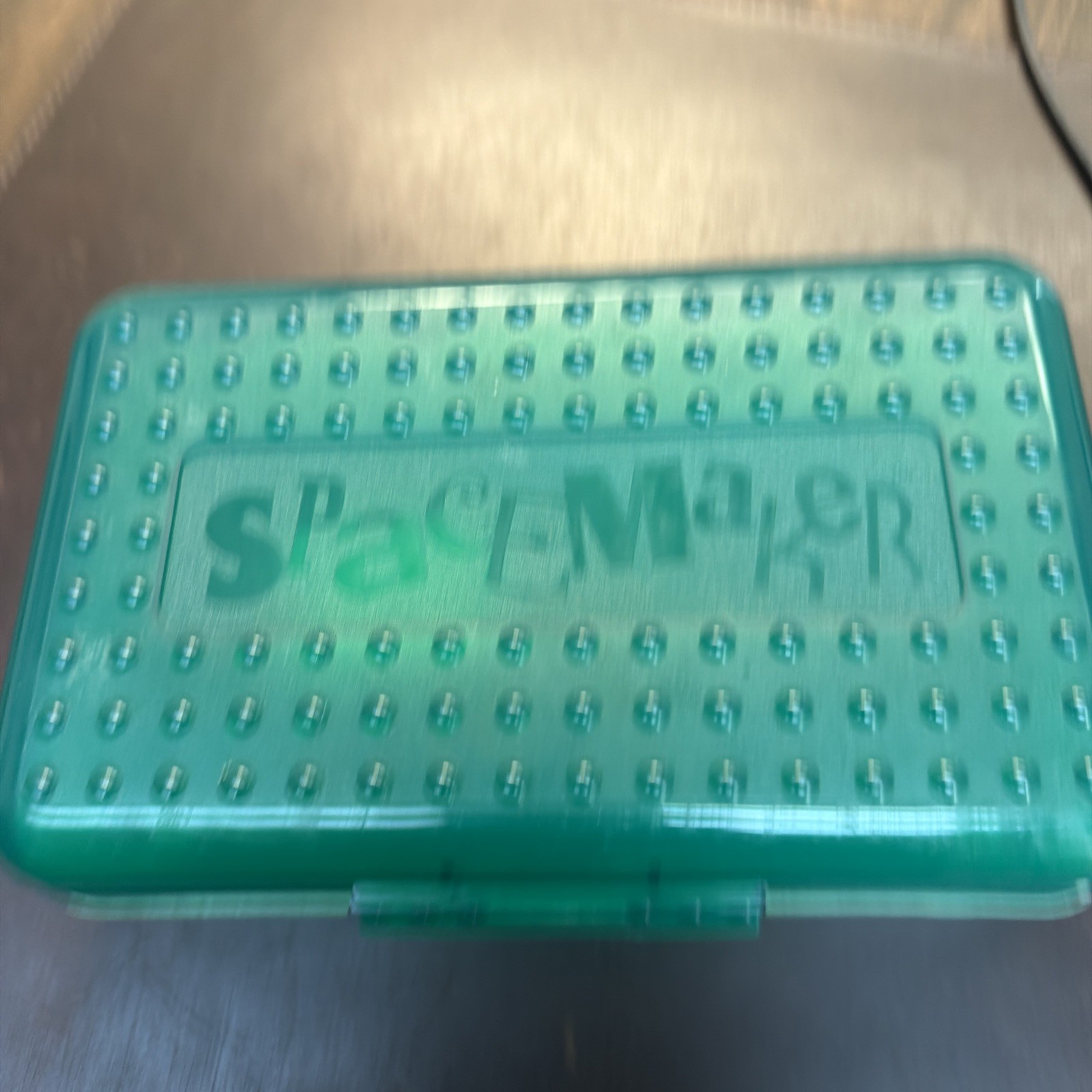 SpaceMaker 8.5x5.5x2.5 | Eldon Office | Green Storage Box Organizer Pencil Case