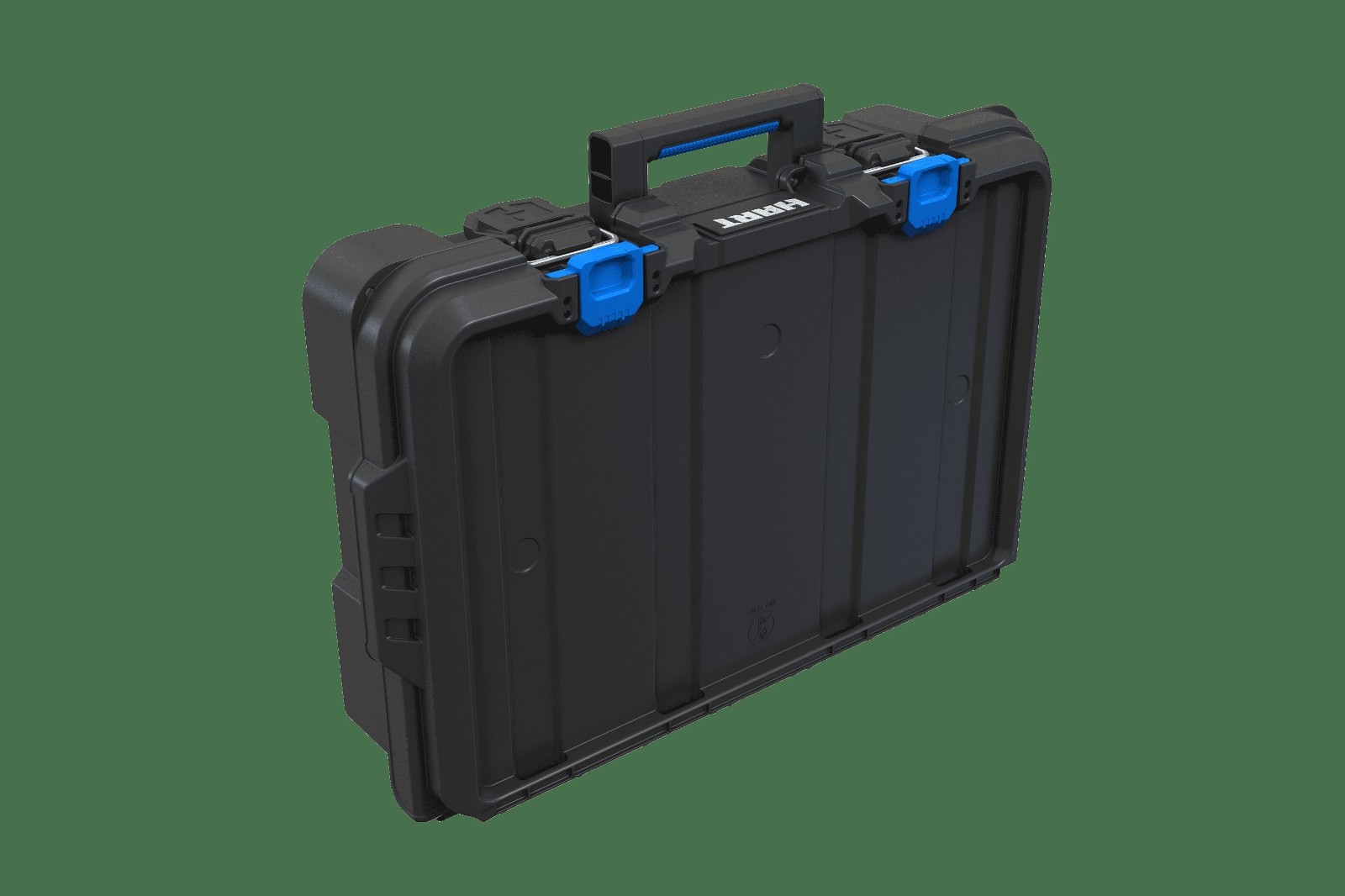 HART Stack System Tool Box with Blue Organizer & Dividers Single