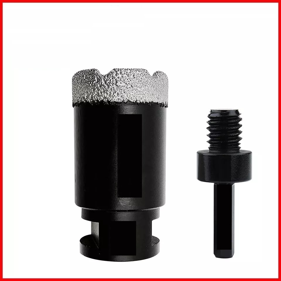 4" 6" Diamond Core Drill Bit Hole Saw Hex Adapter Tile Ceramic Marble Porcelain