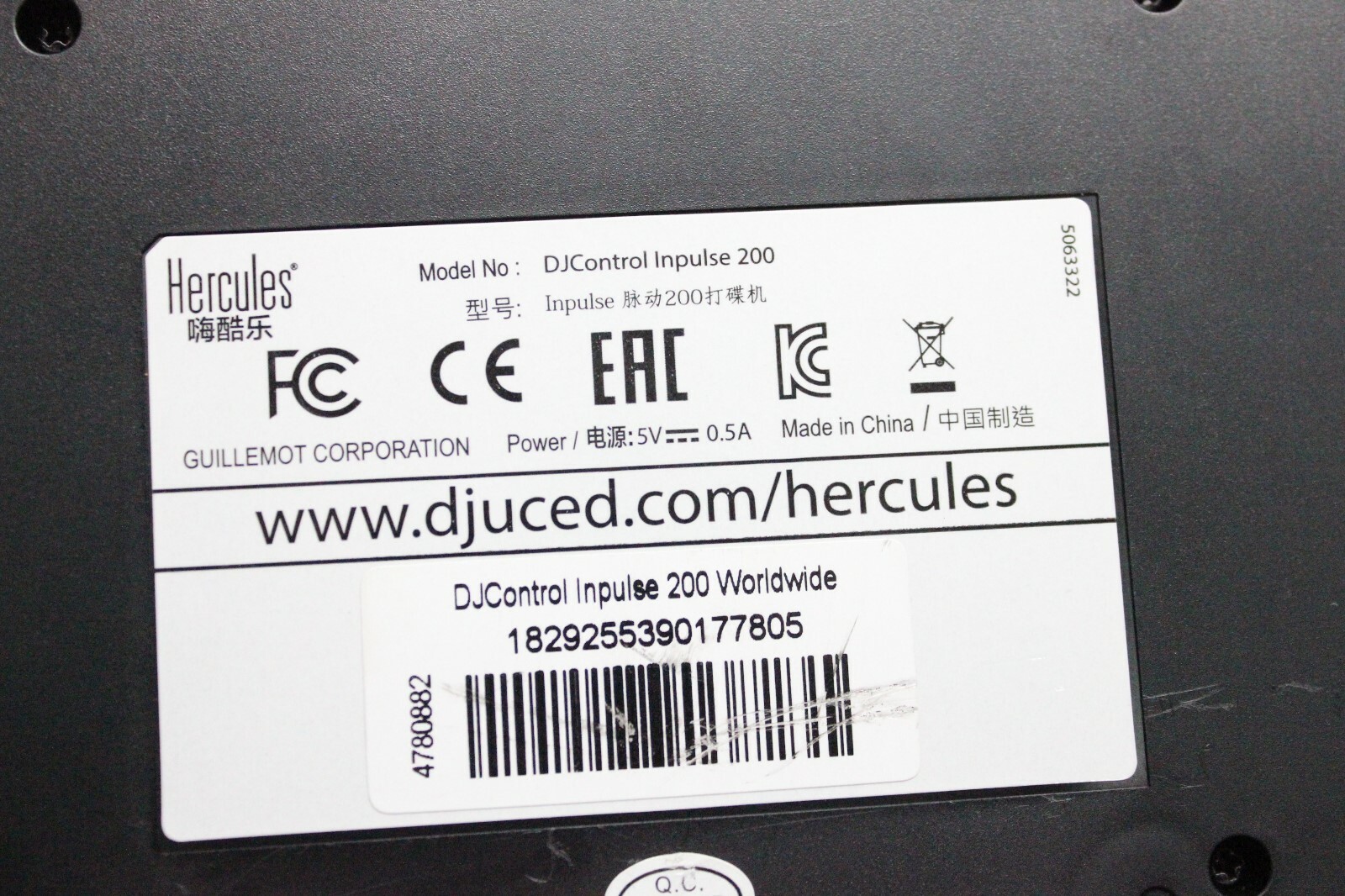 Hercules DJControl INPULSE 200
