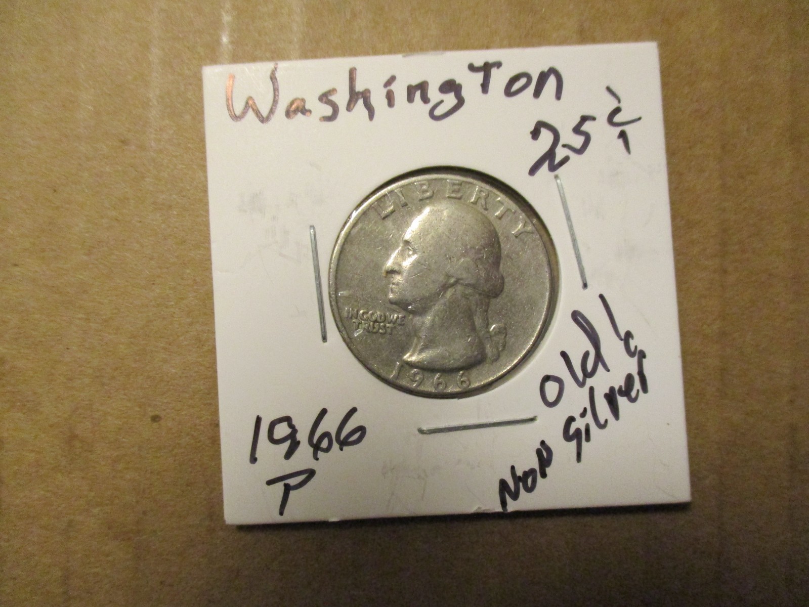 1966-P, Washington Quarter, Non-Silver. #76