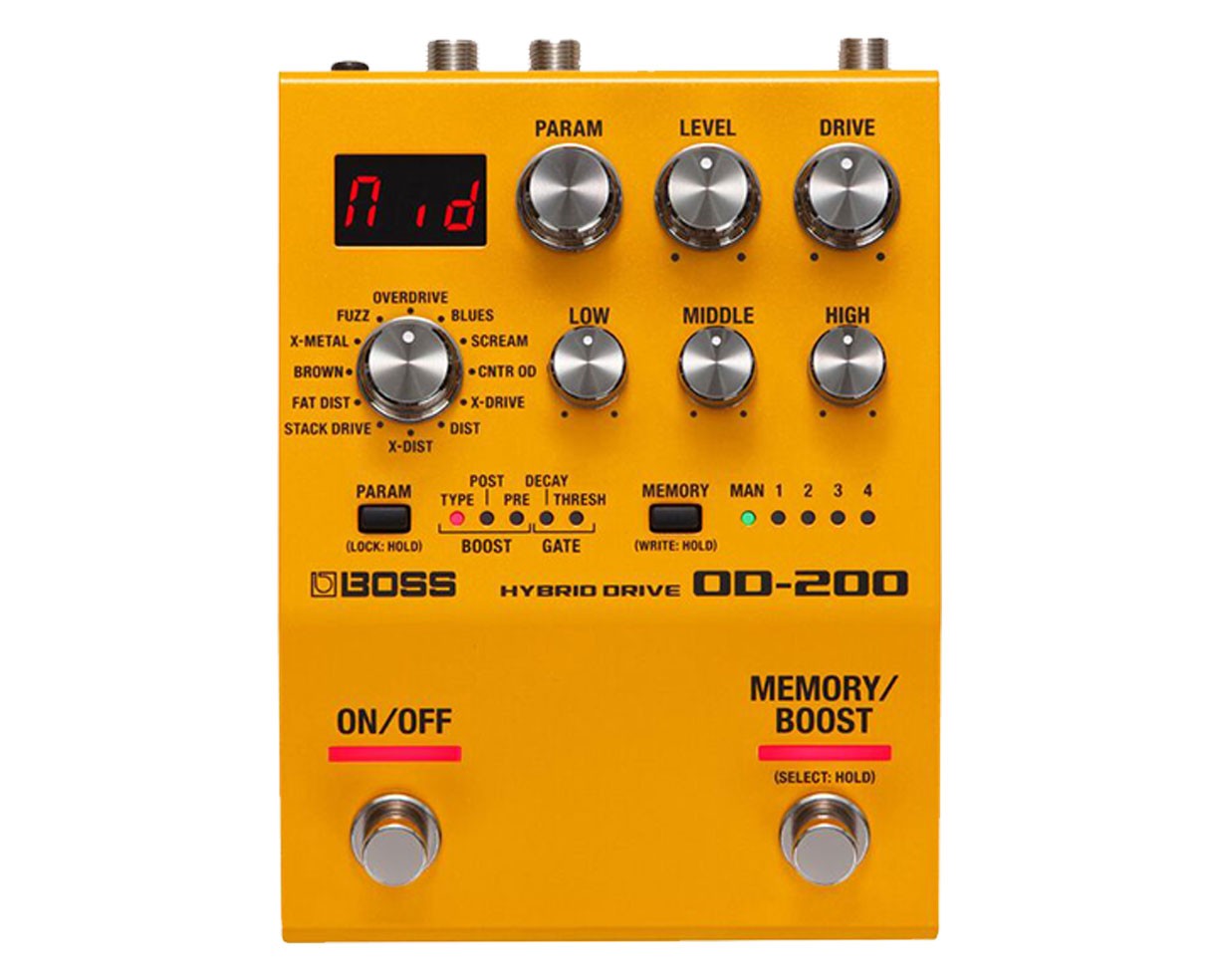 Boss OD-200 Hybrid Drive Pedal - Open Box