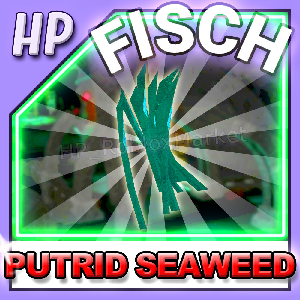 FISCH - PUTRID SEAWEED 🐟 [ Crafting Material - Dead Man's Rod Quest ]
