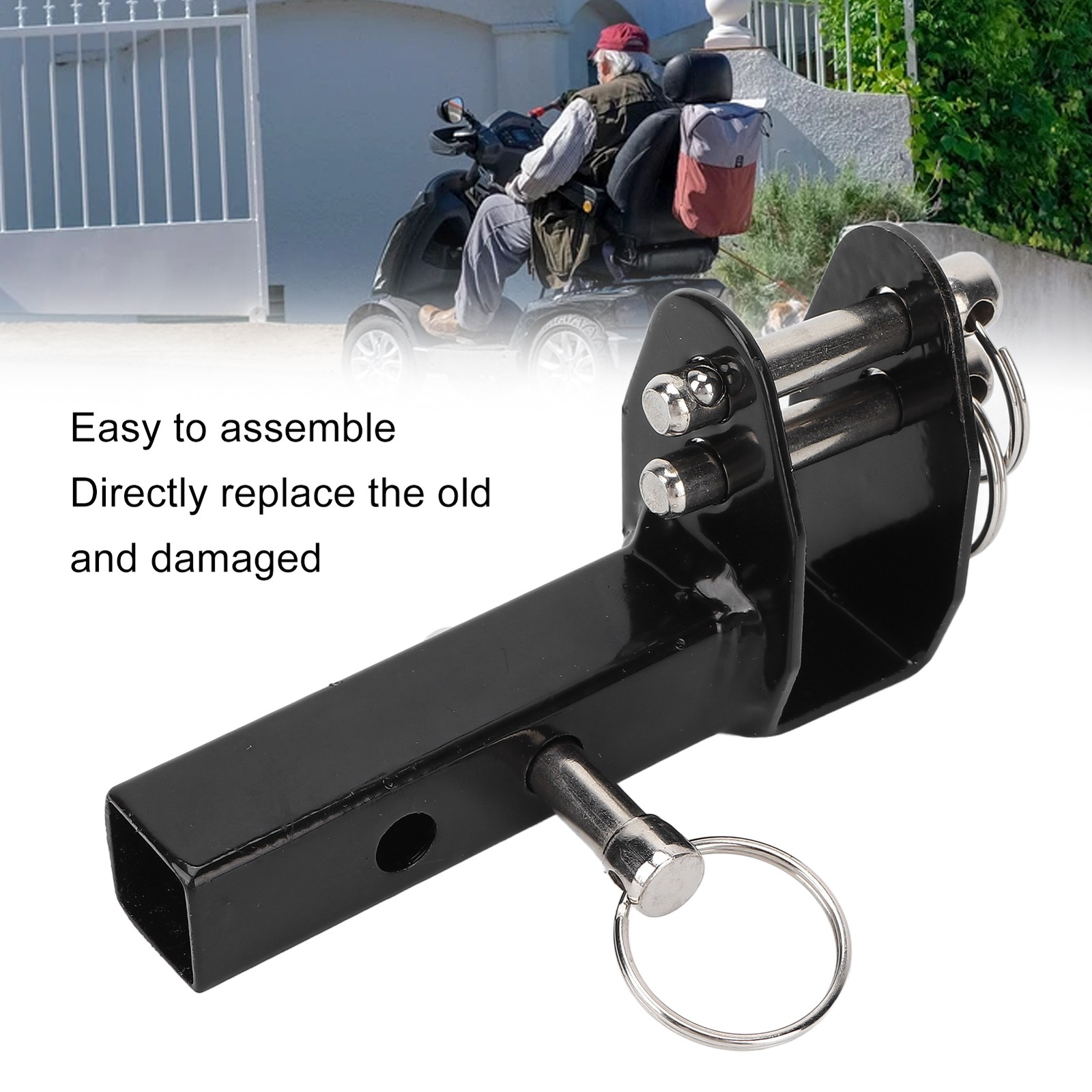 Mobility Scooter Rear Mounting Bracket Aluminium Alloy Scooter Replacement WT