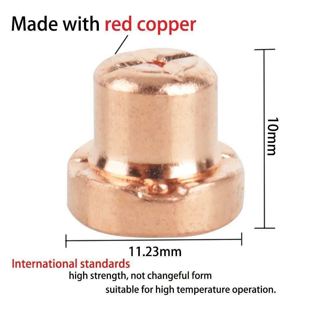 PT31 Plasma Kit Torch Maintenance Copper Electrodes Nozzle Replacement