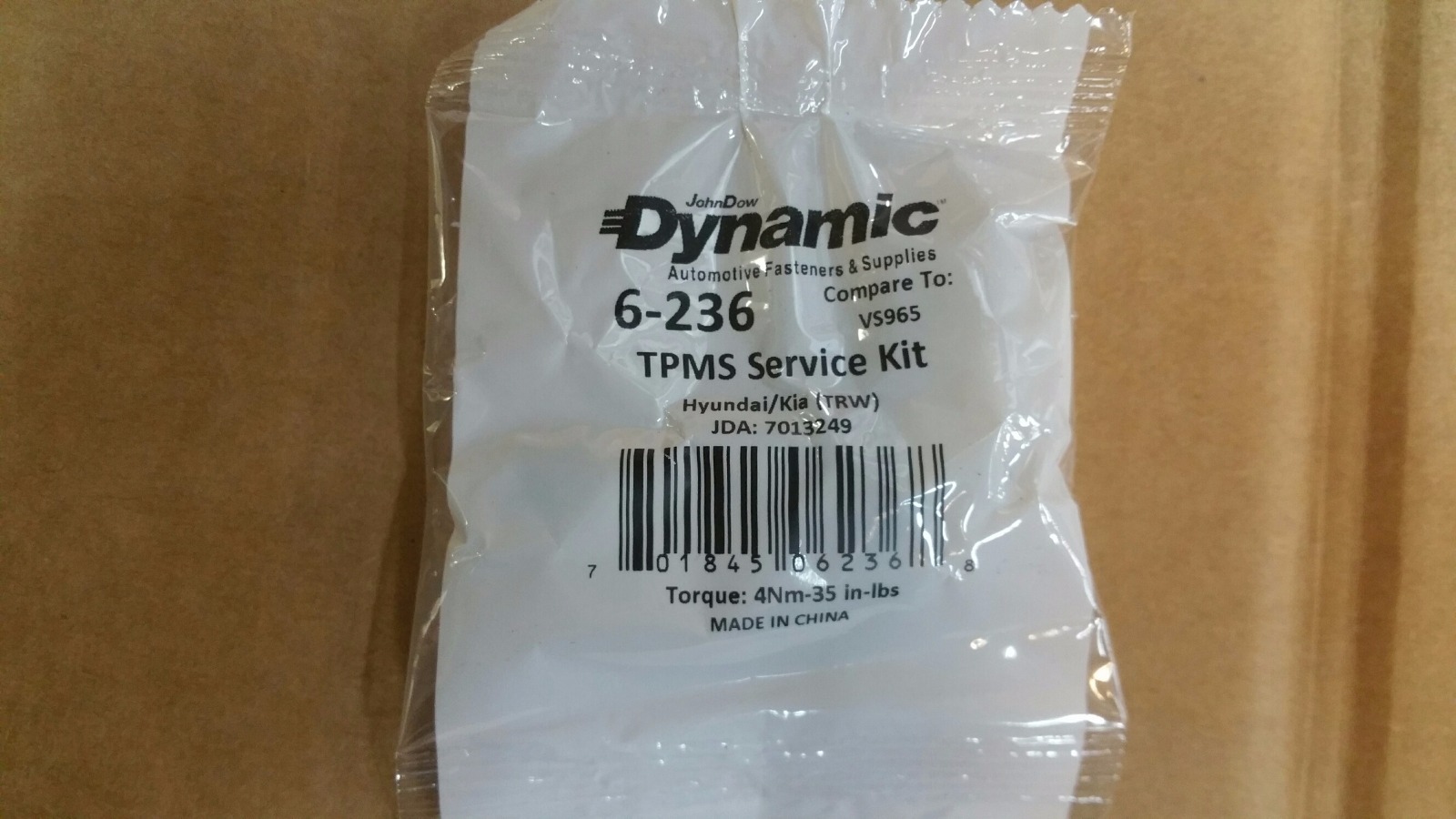 JohnDow Industries - 6 - 236 TPMS Service Kit