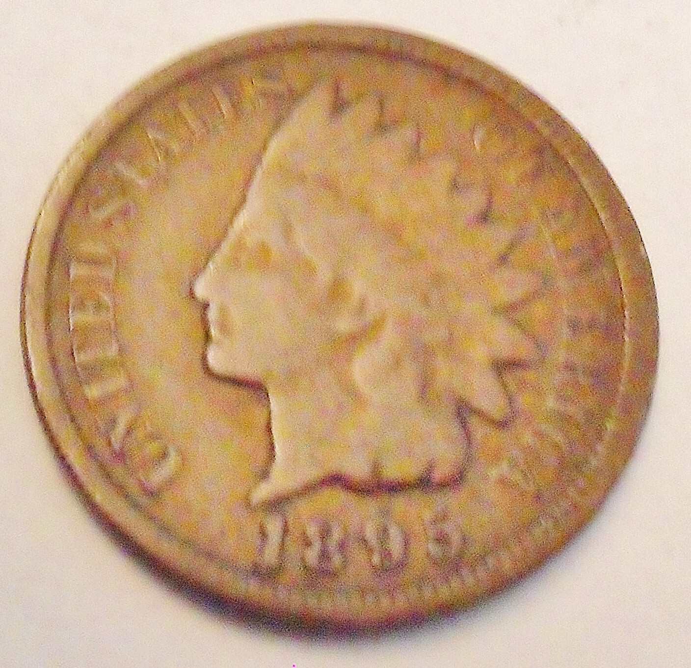 1895 P Indian Head Cent / Penny  CULL   **FREE SHIPPING**