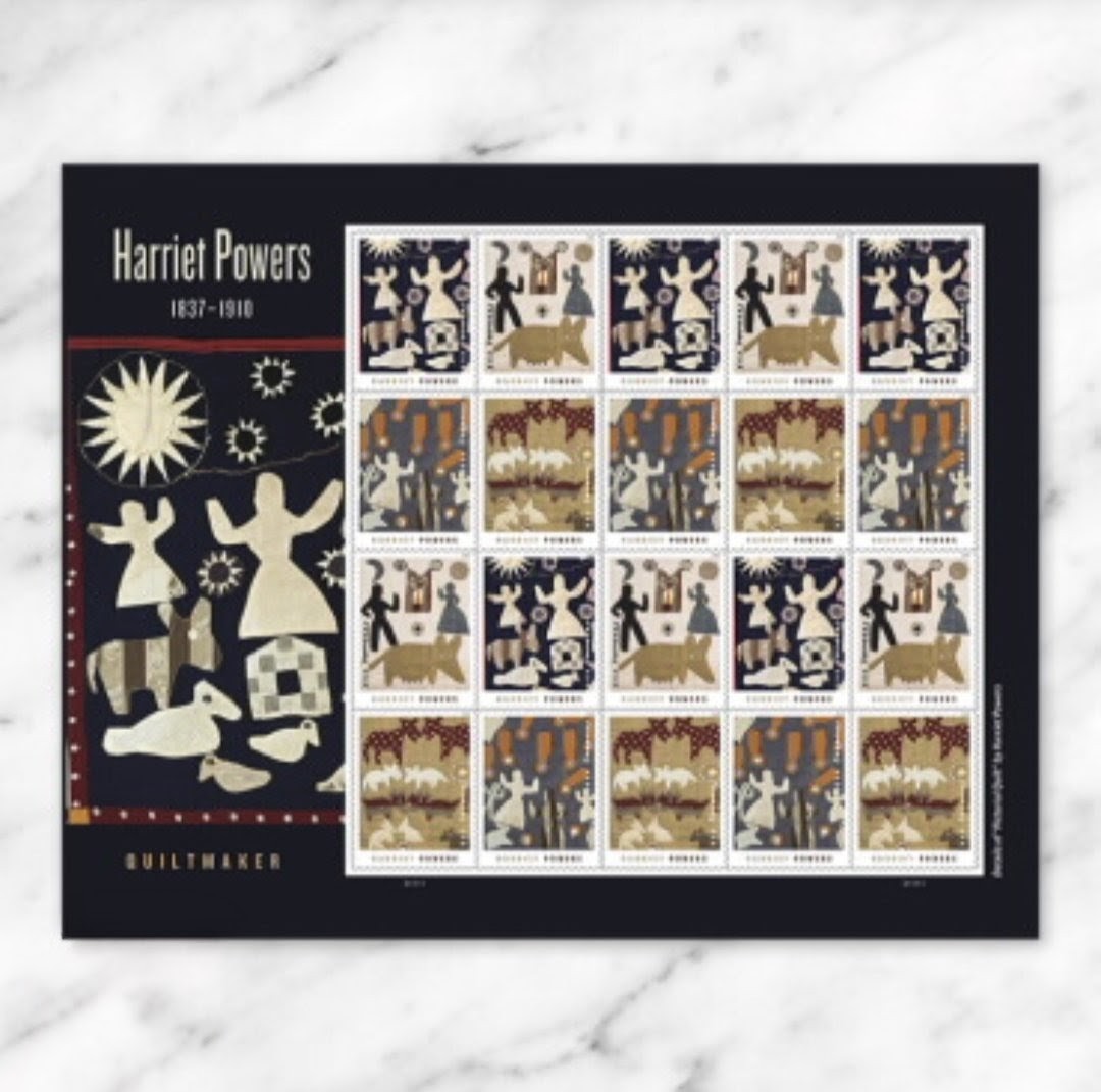 2026 Harriet Powers Forever USA Stamp Sheet Of 20, Multicolor