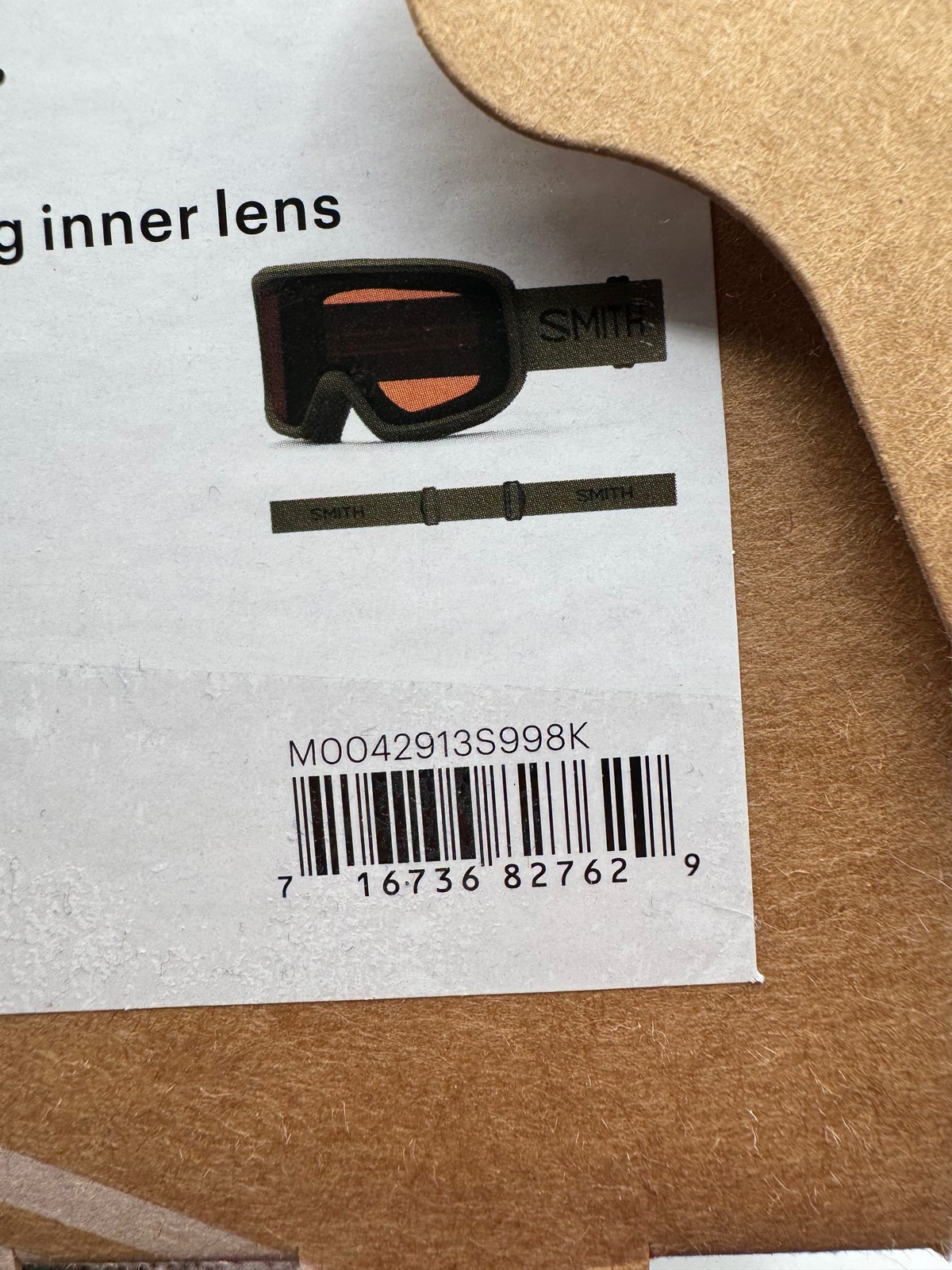 Smith Optics Frontier Forest Frame with RC36 Lens Size M