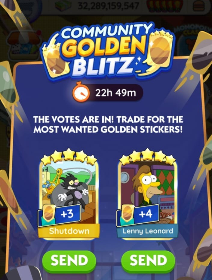 Golden Blitz Event Monopoly_go| CHEAP|Golden Blitz| Available jul 26th