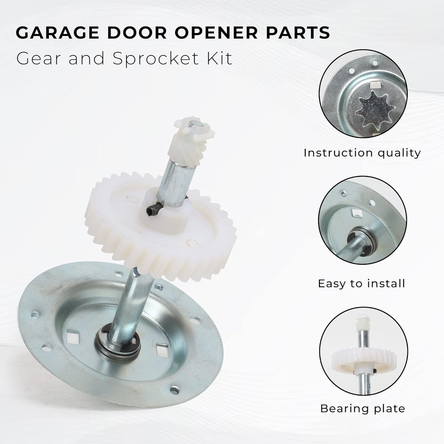 2x Replacement for 41C4220A Liftmaster Gear Sprocket Assembly Kit Garage Door
