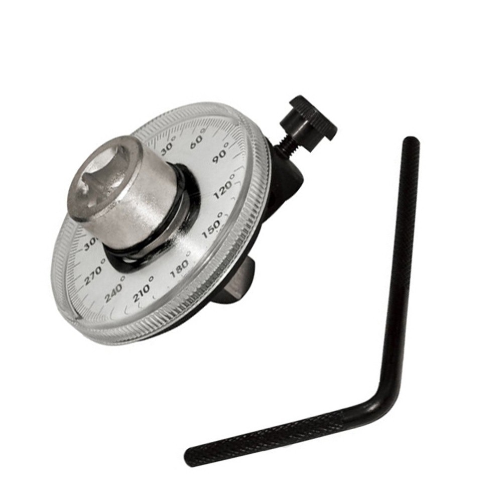 Pointer Type Torque Wrench Practical Dial Torquemeter Gauge Tool Rotation