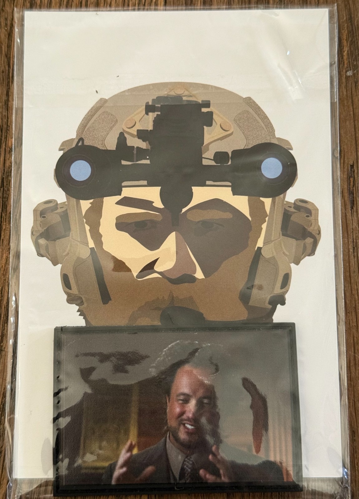 GWA Crew "Science Guy" Ancient Aliens Giorgio Tsoukalos Patch