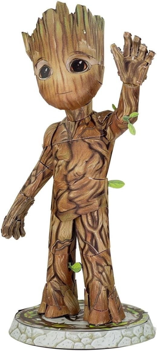 Fascinations Metal Earth Marvel Guardians of the Galaxy GROOT 3D Steel Model Kit