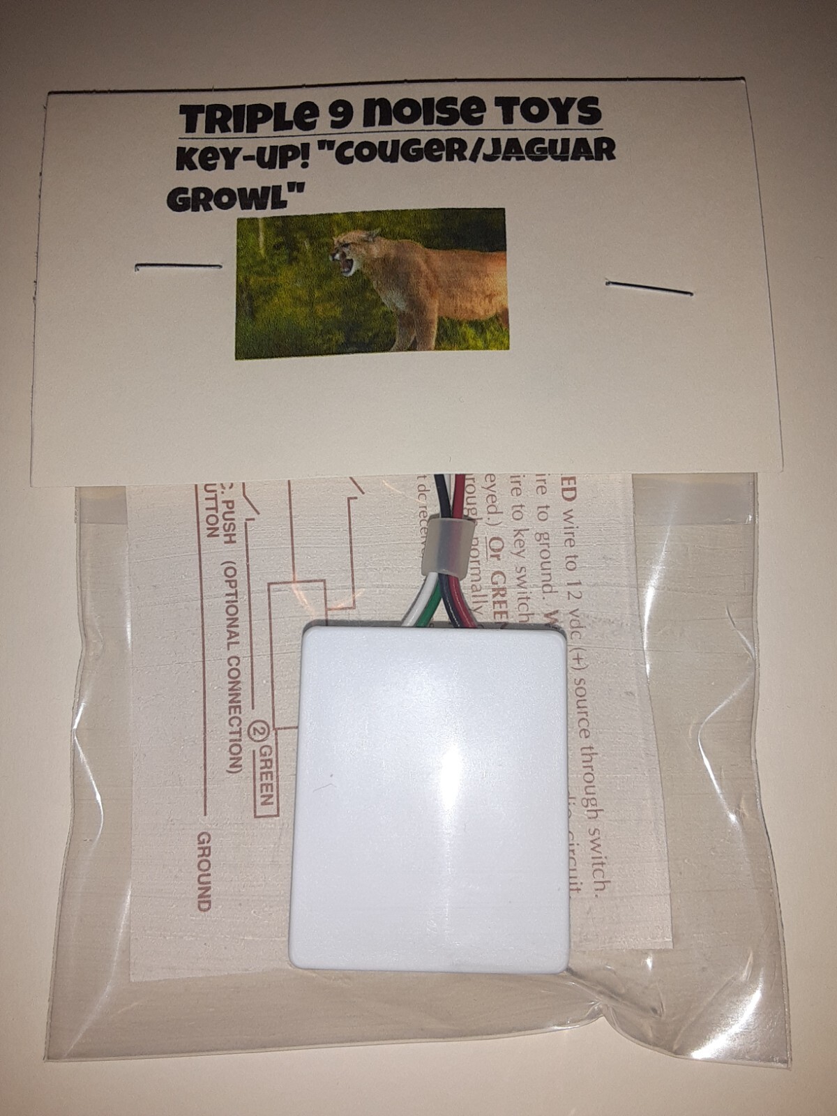 CB KEY-UP! (LISTEN) COUGER/JAGUAR IDENTIFIER KEYUP NOISE TOY