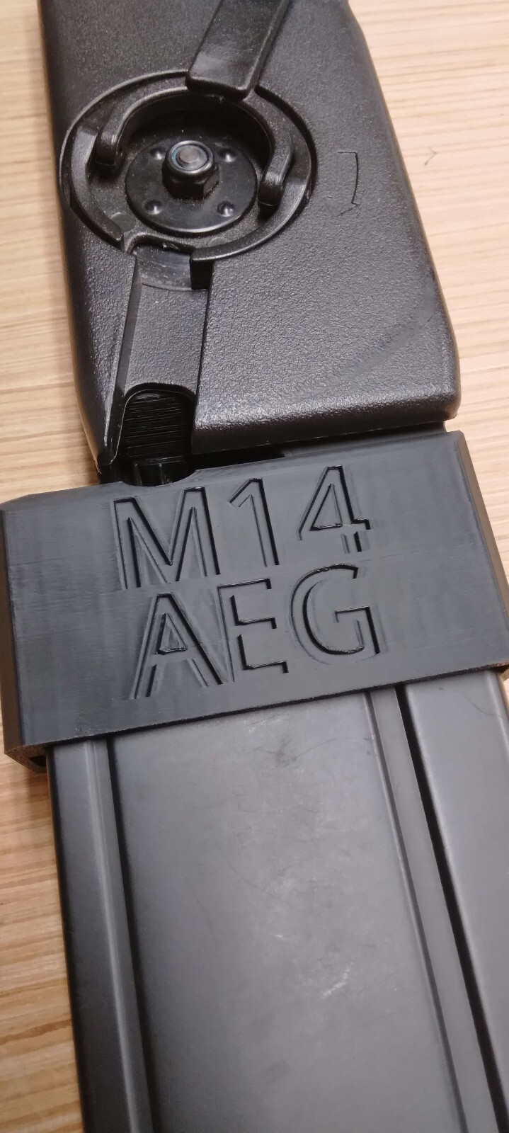 TM/CYMA M14 AEG Airsoft Odin Speedloader Adapter (Black)