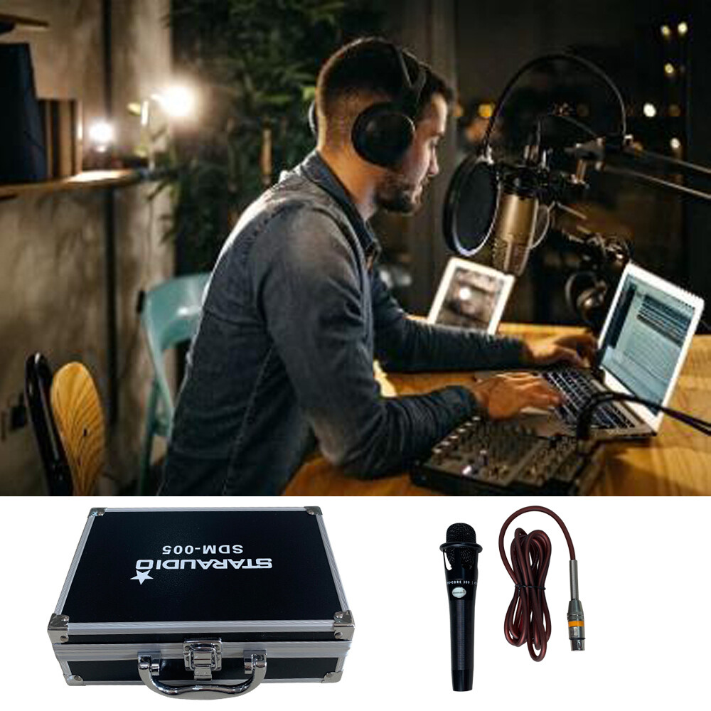 Elecrect Condense Cardioid Microphone Recording Complete Mic Sing Live Chatting