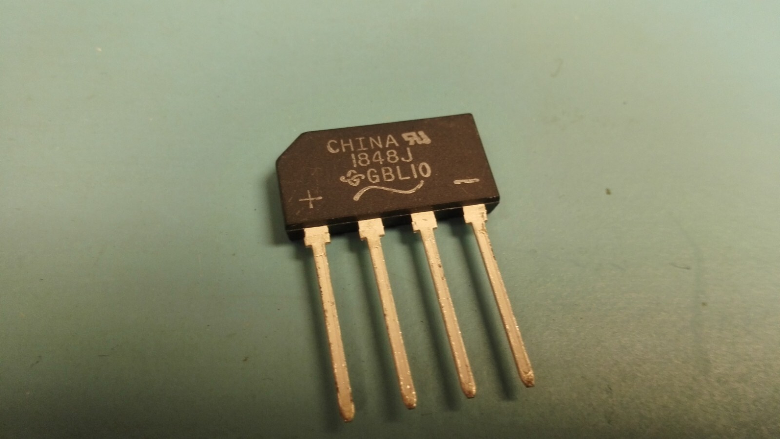 ( 1 PC ) GBL10 Single-phase bridge rectifier  4A, 1000V
