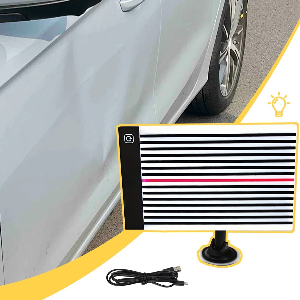 Removal Lamp Reflector LED Light Line Testing Board Paintless Dent Repair Tool
