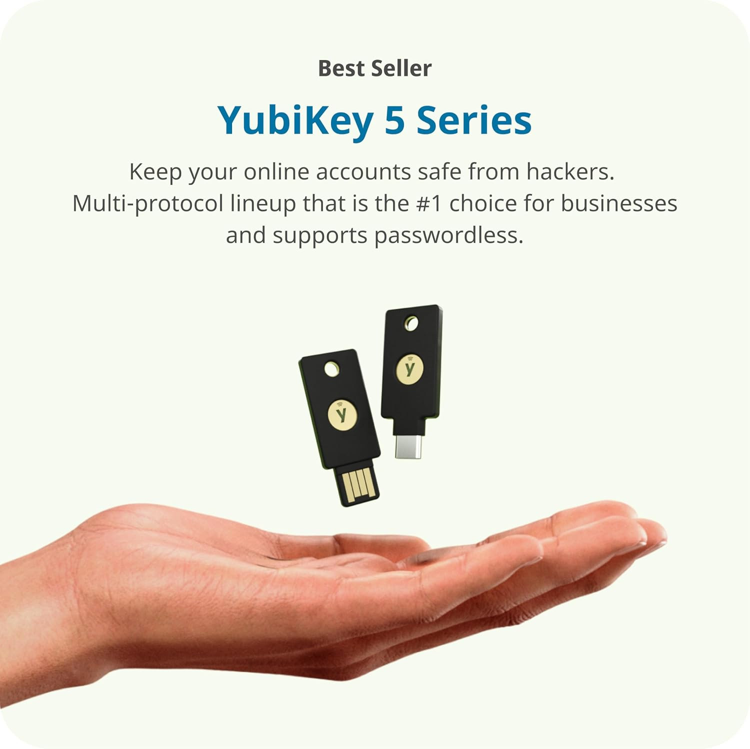 - Yubikey 5C NFC FIPS - Multi-Factor Authentication Security Key