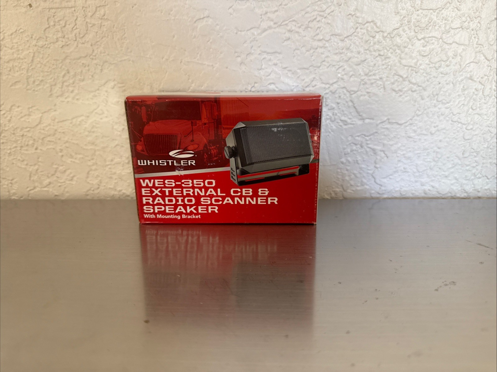 MINT Whistler WES-350 External CB & Radio Scanner Speaker with Bracket