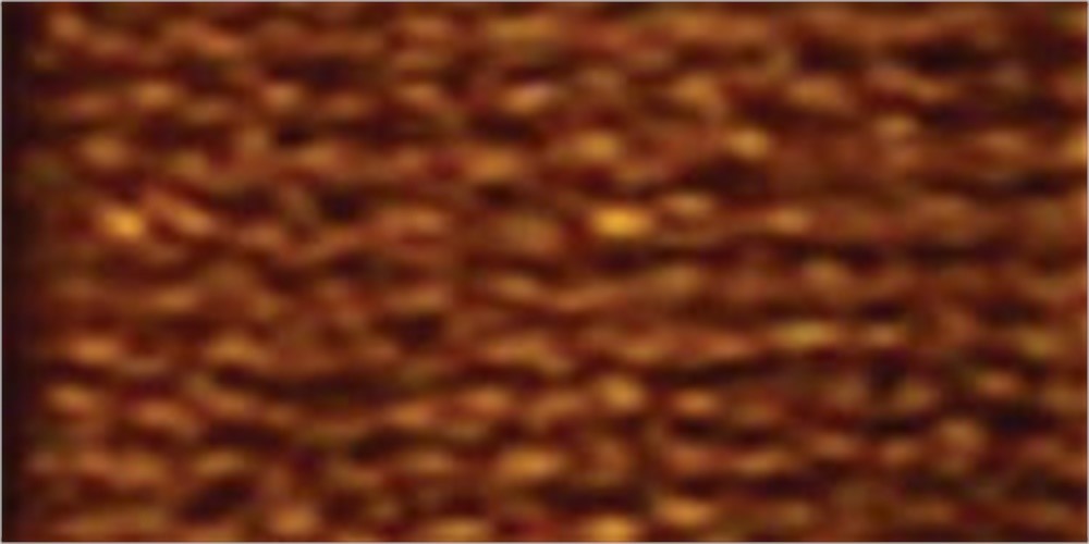 DMC Satin Floss 8.7yd-Medium Golden Brown - 6 Pack