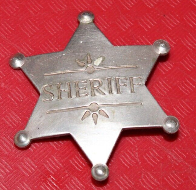 SHERIFF  BADGE 2 1/16" Reproduction