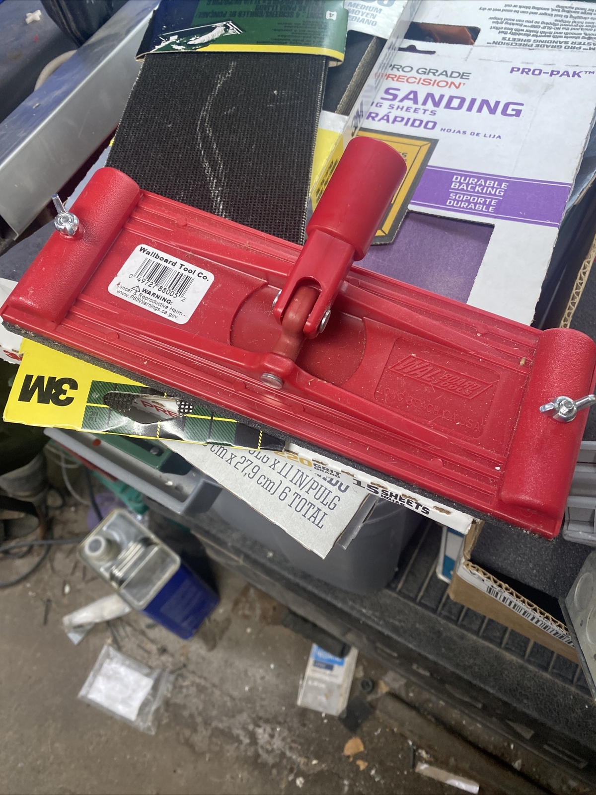 3-1/4 in. x 9-1/4 in. Pole Sander Head