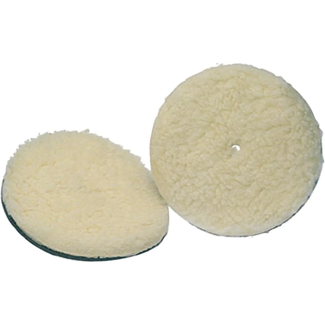 Koblenz Lambswool Pads with Foam Backing, Fits Most 6" Home Floor Buffer Machine