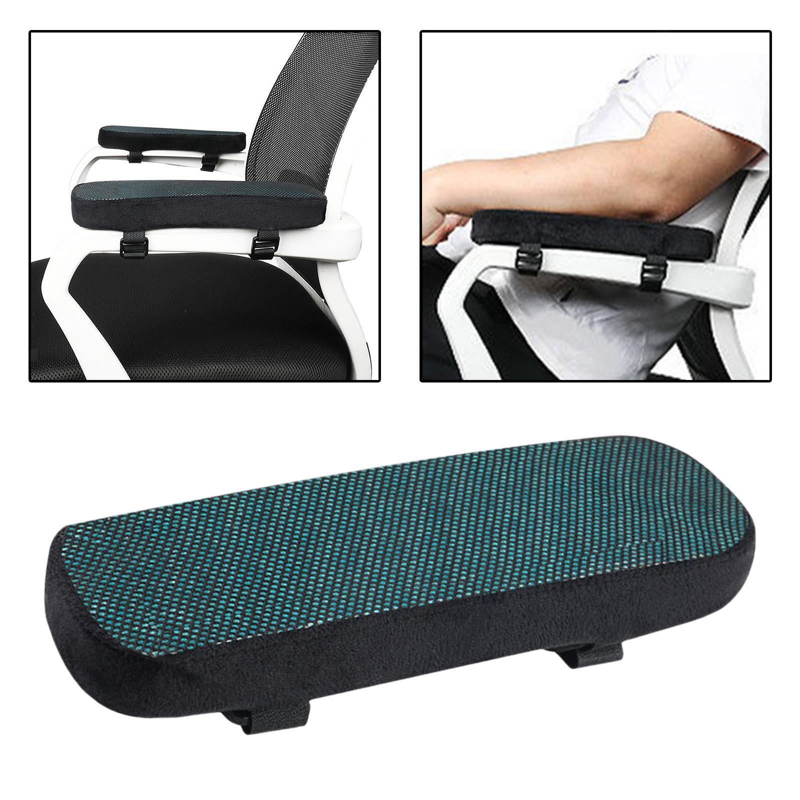 Soft Gel Memory Foam Elbow Arm Rest Cover Chair Armrest Cushion Pads