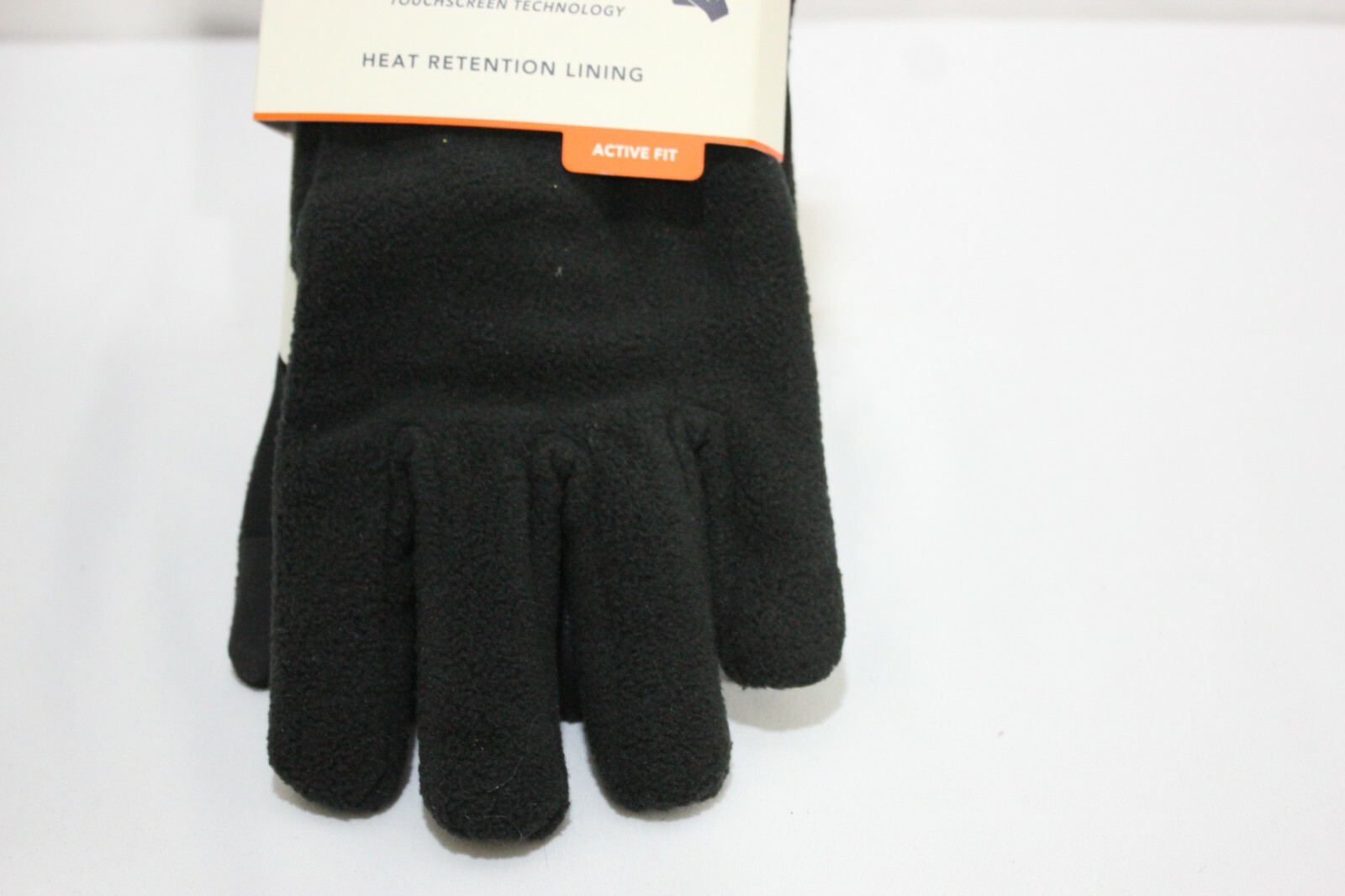 Dockers Inteli-Touch Poly Gloves Men Active Fit Black size Med inteli touch