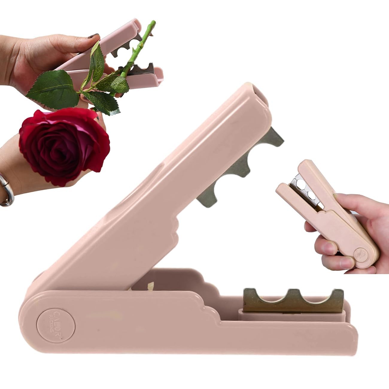 Rose Thorn Stripper Tool, 1 Pcs Remover for Roses Quick pink 1