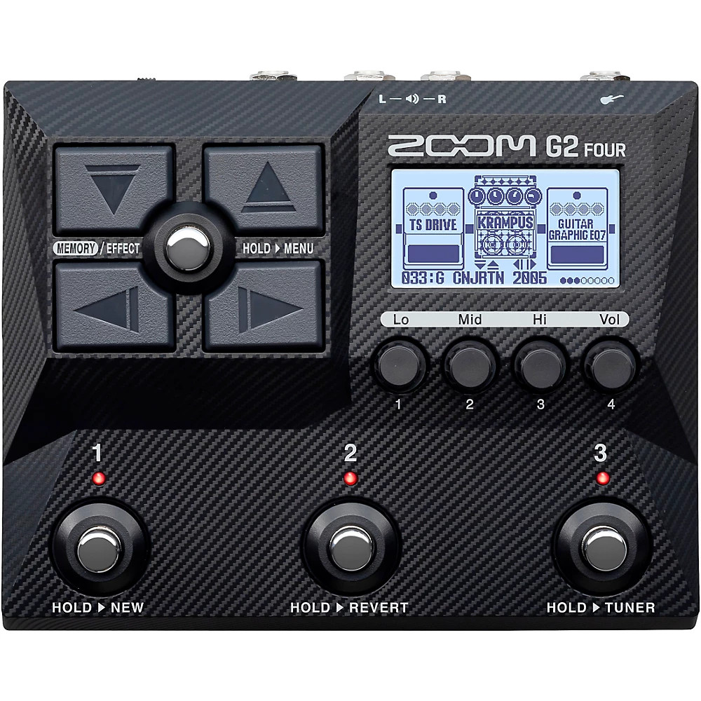 Zoom G2 Four MultiEffects Processor Black