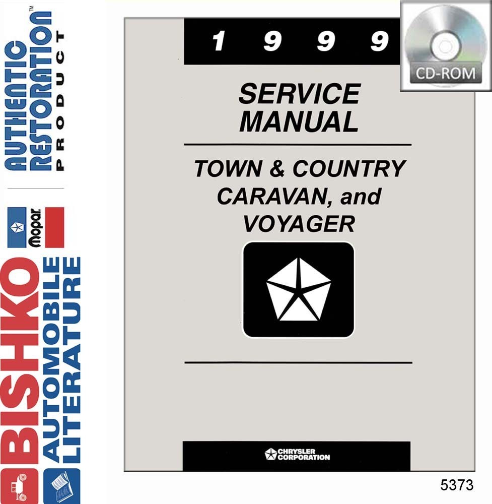 1999 Chrysler Town & Country, Caravan, Voyager Factory Shop Service Manual CD