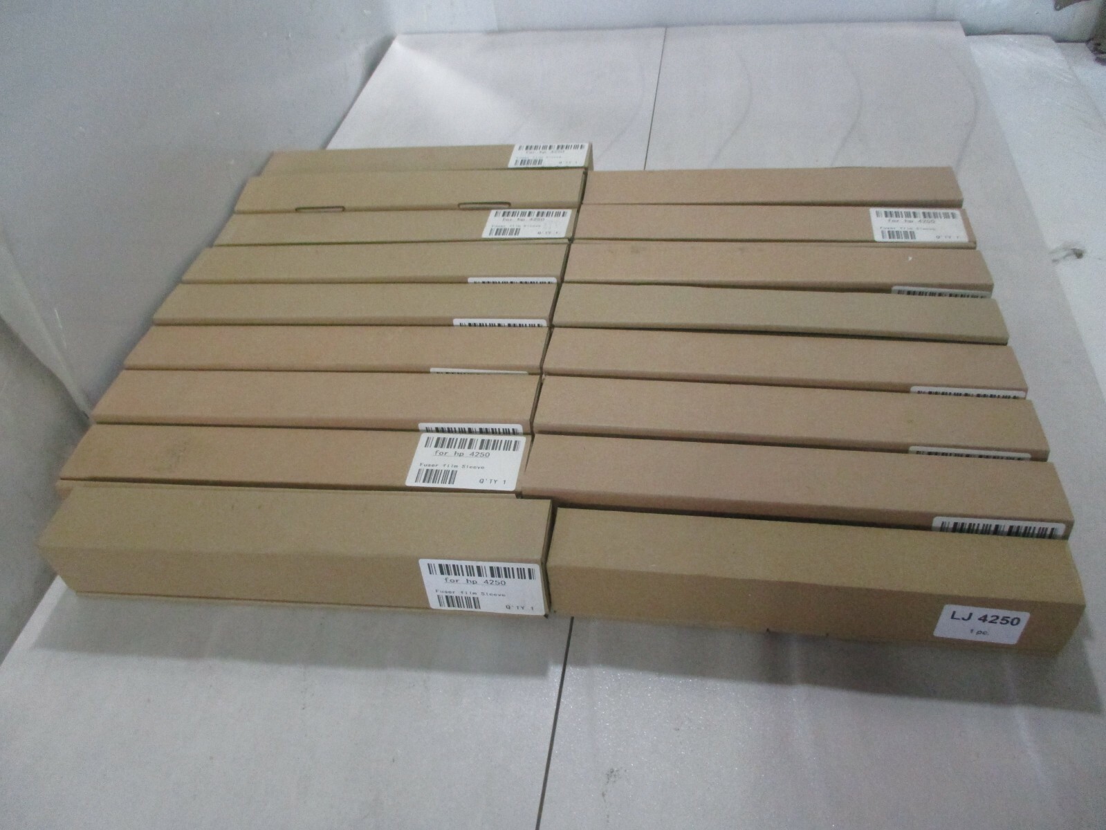 LOT OF 17 FUSER FILM SLEEVE FOR HP 4250